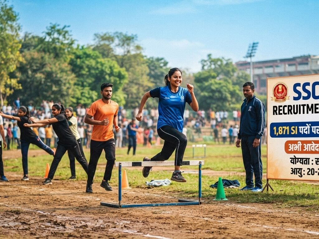 SSC CPO Recruitment 2026 में 1,871 SI पदों पर भर्ती