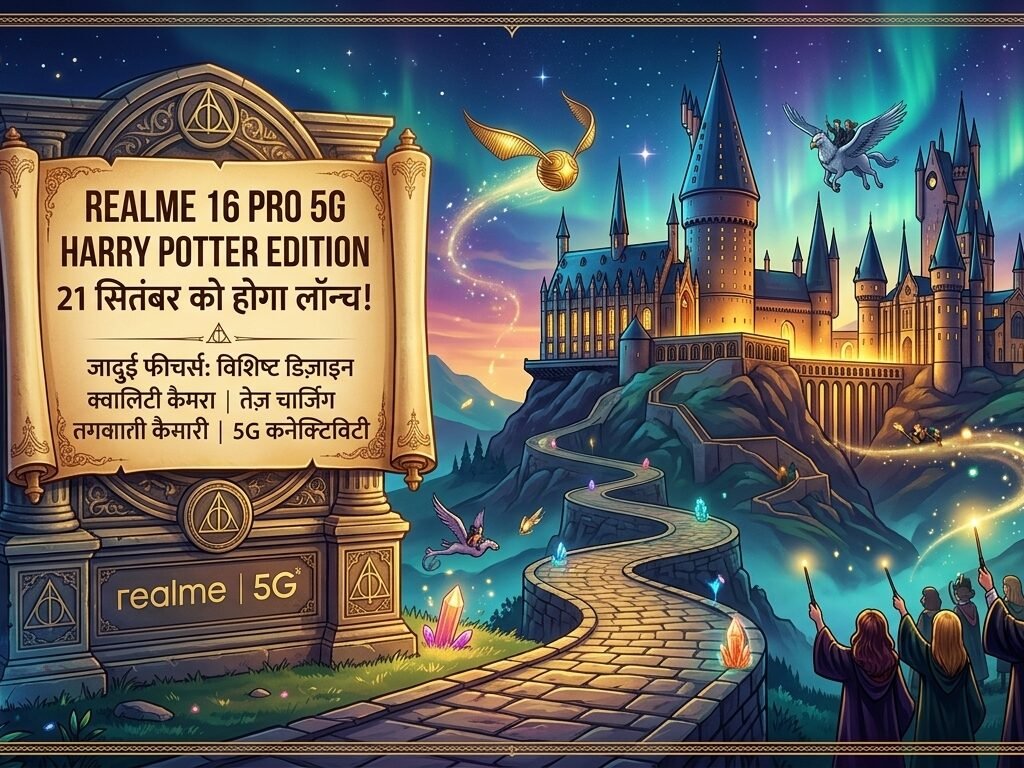 Realme 16 Pro Harry Potter Edition 21 सितंबर 2026