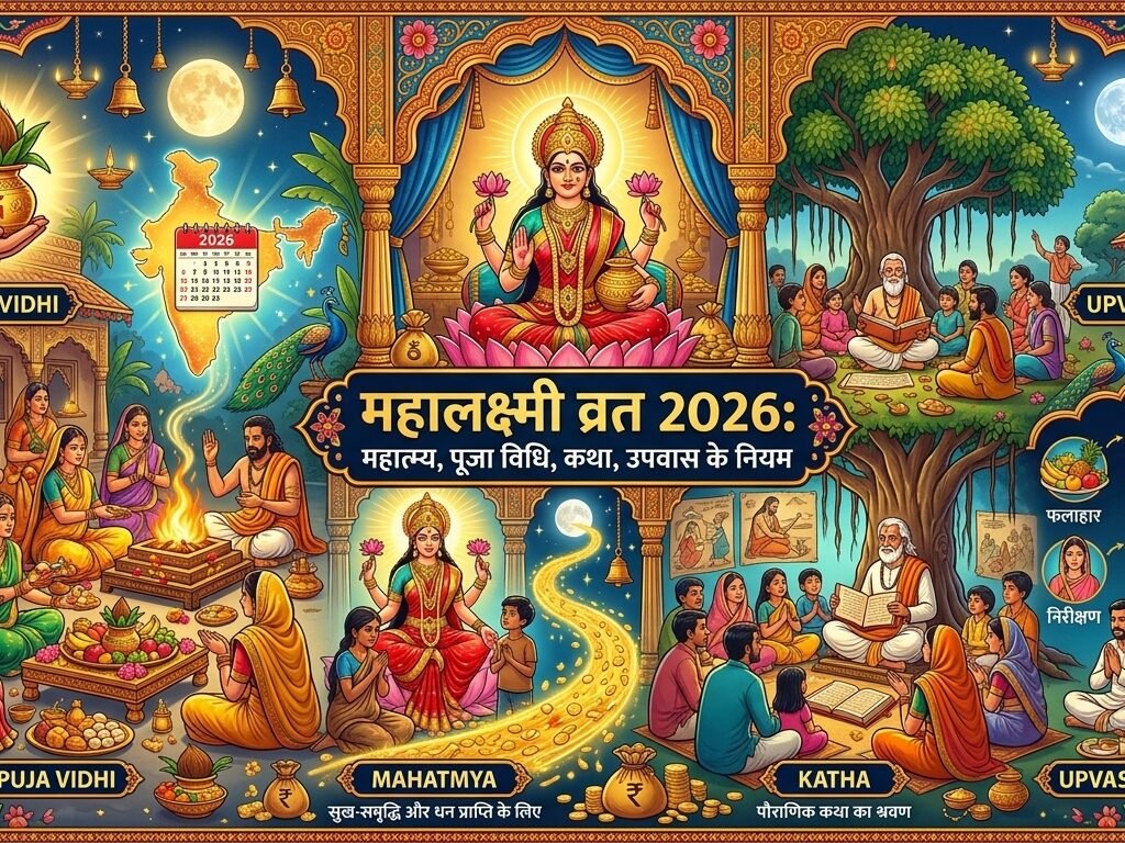 महालक्ष्मी व्रत 2026 पूजा और उपवास