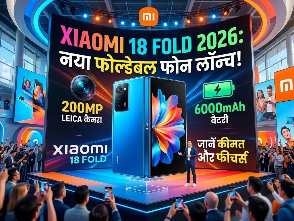 Xiaomi 18 Fold नया फोल्डेबल स्मार्टफोन