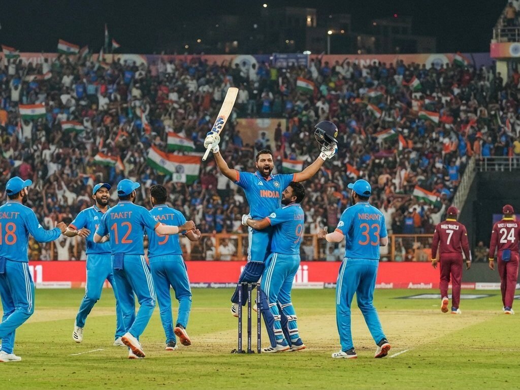 भारत बनाम वेस्टइंडीज पहले T20I में श्रेयस अय्यर की शानदार बल्लेबाजी