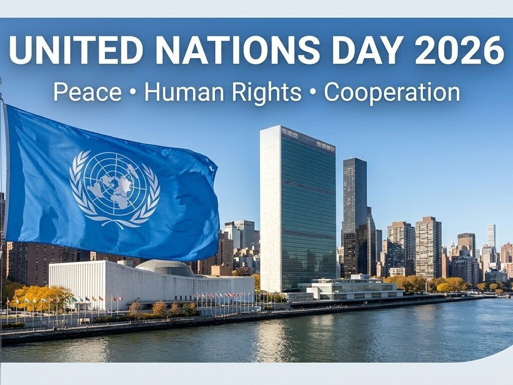 United Nations Day 2026 highlighting peace, human rights and international cooperation
