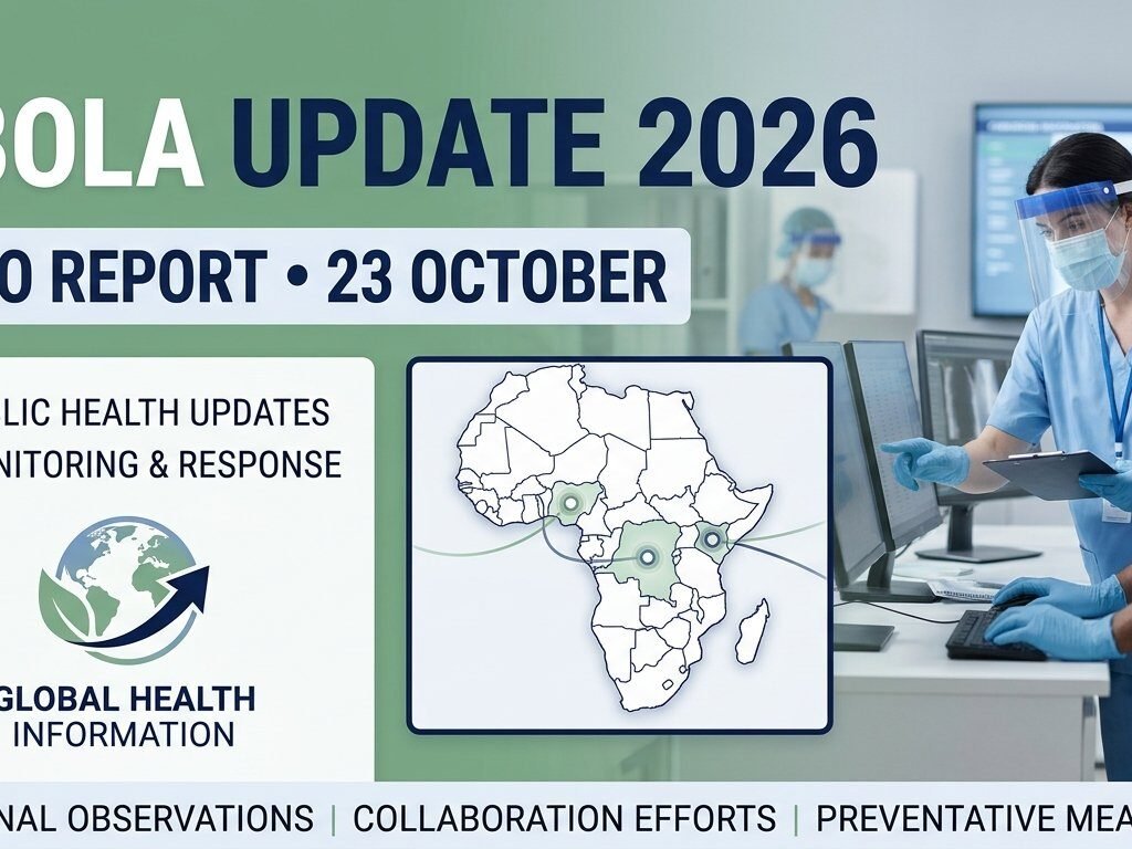 Ebola Update 2026: WHO की रिपोर्ट और अफ्रीका में स्वास्थ्य निगरानी