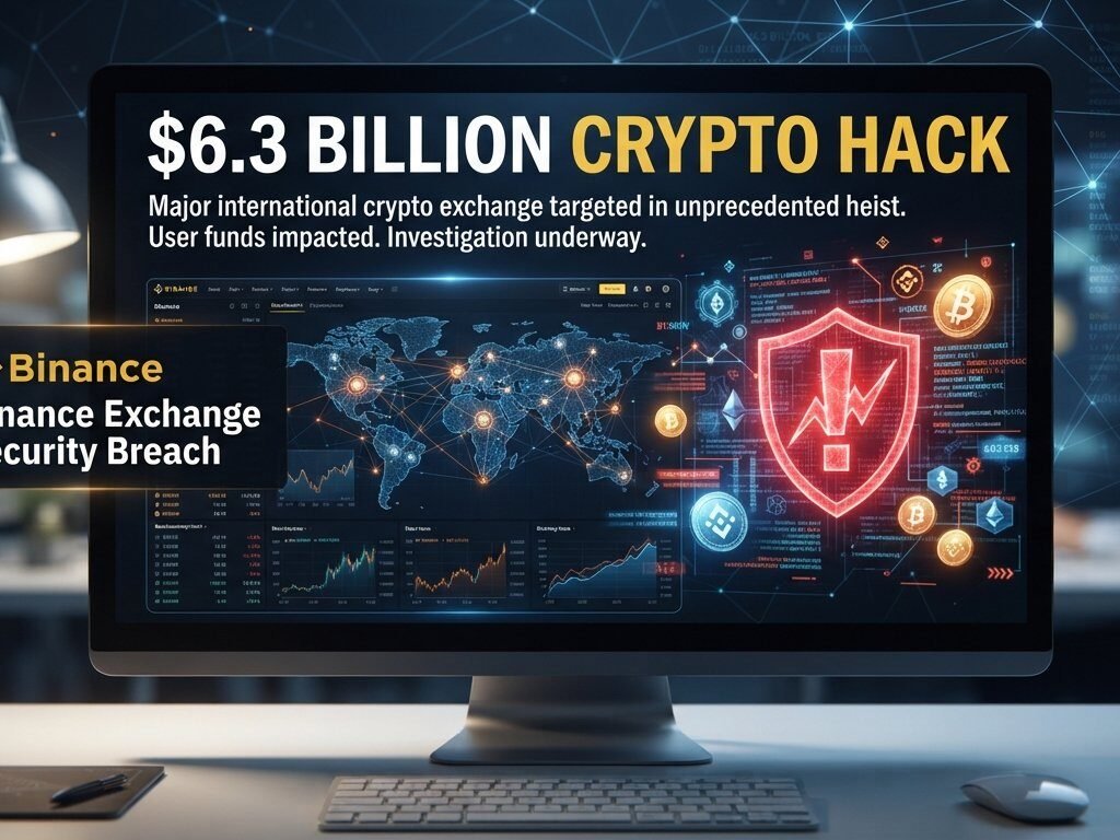 Binance Hack 2026 – $6.3 billion cryptocurrency security breach